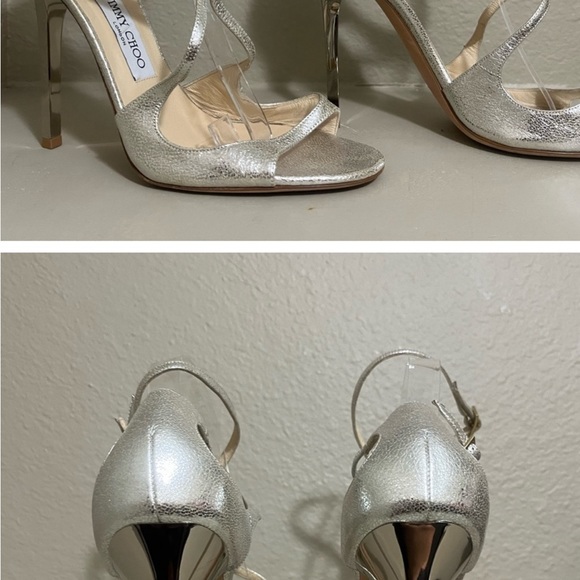 Jimmy Choo heel comfortable shoes, size 40 or 8.5 in great condition - Picture 3 of 4